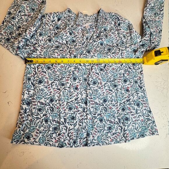 Southern Tide Aubree Fleur Printed Top Sz Small - Picture 13 of 16